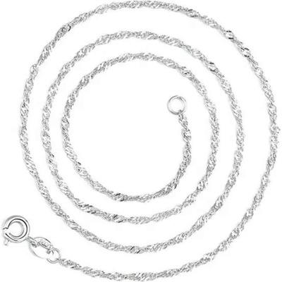 Silenti Jewelry Сребърен синджир "Сингапур