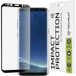 Techsuit Протектор за Samsung Galaxy S8 - 111D Full Cover / Full Glue Glass / 3D Curved Screen - Черен