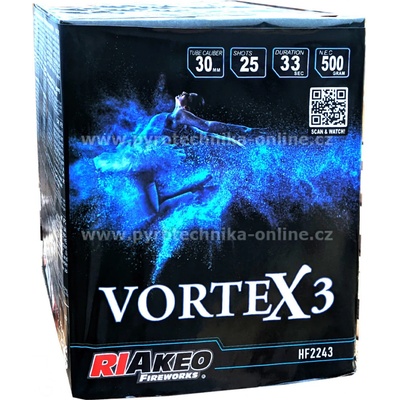Kompakt Vortex 3 25 ran 30 mm 6 různobarevných efektů