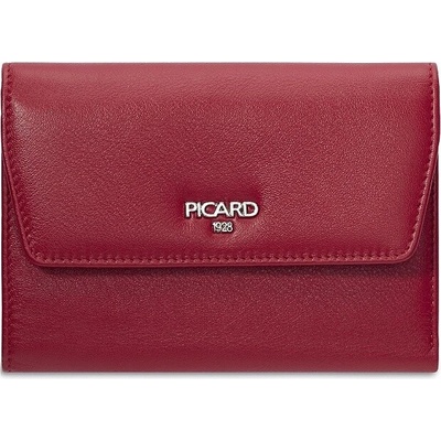 Picard Dámska červená kožená Bingo Wallet /Red 087 Red/Rot PI