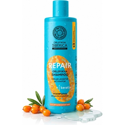Natura Siberica Oblepikha Siberica O Repair Keratin Shampoo 400 ml