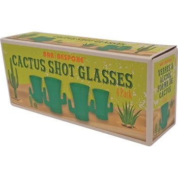 Image 1 of Bar Bespoke Стъклени Чаши за Текила - Кактуси