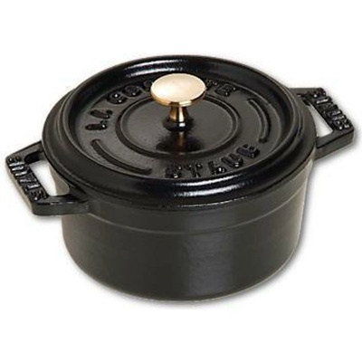 Staub Hrniec okrúhly 10 cm 0,25 l čierny
