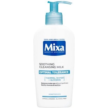 Mixa Optimal Tolerance Soothing Cleansing Milk 200 ml почистващо мляко за чувствителна кожа за жени