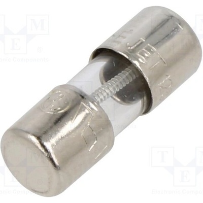 BEL FUSE 2JS 1-R Pojistka: tavná; kulatý,sklěněná; 1A; 350VAC; zpožděná; 5x15mm; 2JS