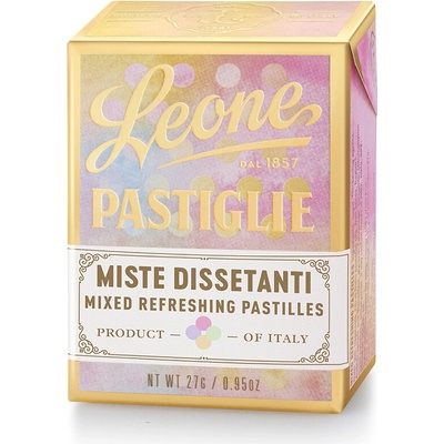 Leone 1857 Miste Dissetanti Ovocné cucací pastilky s mixem příchutí 27 g