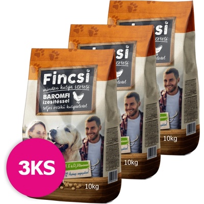 Fincsi Dog Hydina 3 x 10 kg