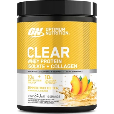Optimum Nutrition Clear Whey Protein Isolate + Collagen 240 g
