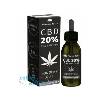 CBD Konopný olej full spectrum 20% 10 ml