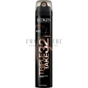 Redken Лак за коса с ултра силна фиксация 300 мл. Hairspray's Max Hold 32 Triple Take (09347463043134)
