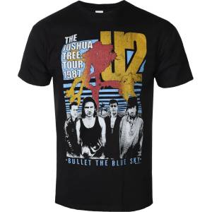 Plastic head тениска метална мъжка u2 - bullet the blue sky - plastic head - rtu22032