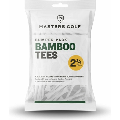 Masters Bamboo Dřevěná Týčka, Bílá 70mm, 110ks
