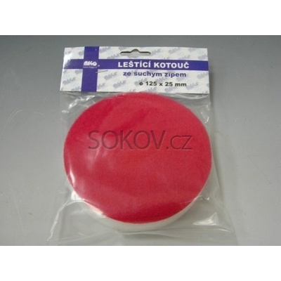 Kotouč leštící 125 x 25 mm se suchým zipem