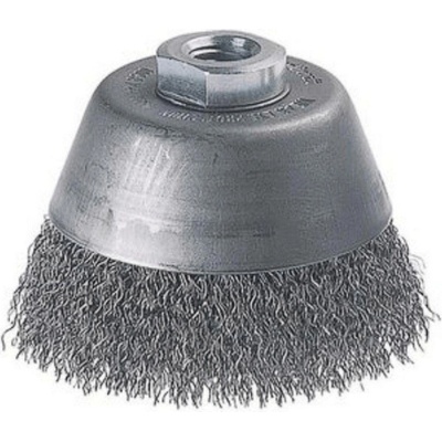 wolfcraft Чашковидна четка за ъглошлайф от стомана Wolfcraft - ф 60x20 mm, M14, 0.3 mm (2107000)