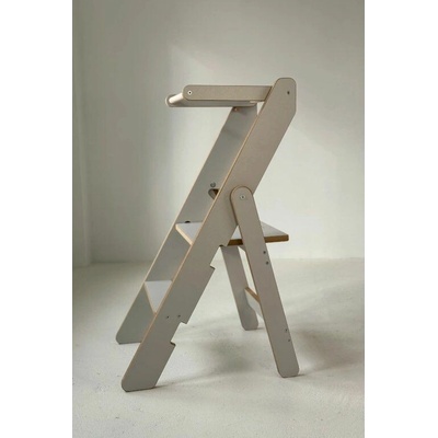 BabyWood Učiaca veža Kitchen Helper sivá