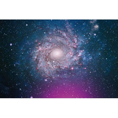 DIMEX ART Флизелинов фототапет спираща дъха галактика 375 x 250 см