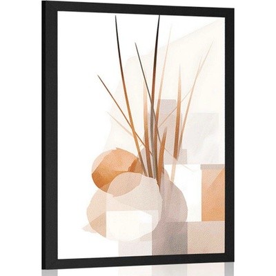 Plakát abstraktní zátiší - 30x45 silver