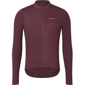 straede Фланелка с дълъг ръкав за колоездене straede Aerlig Longsleeve Jersey Cycling jersey - Bordeaux - размер XS (056-4423-0112)
