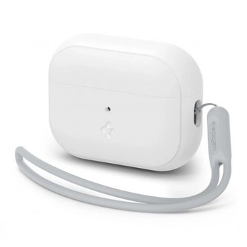 Spigen Силиконова каишка Apple AIRPODS PRO 1 / 2 БЯЛА/СИВА (ACS05811) (ACS05811)