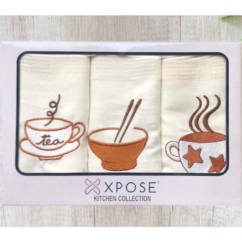 XPOSE® Kuchynské utierky TEA darčekové balenie 3 ks 45x70 cm