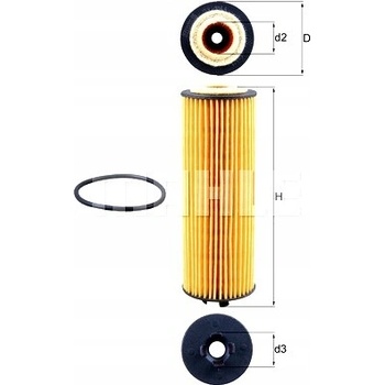 Knecht OX 1155D Olejový filter