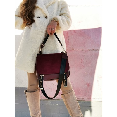 Laura Biaggi crossbody kabelka DX-F235-bordo Bordová