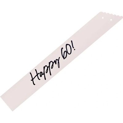 PartyDeco Šerpa - Happy ''60'' !