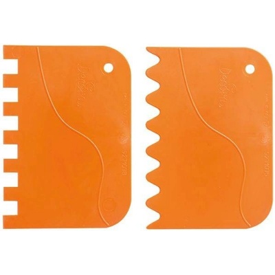 Plastové zubové karty, 2 ks, 13 × 9 cm - Decora