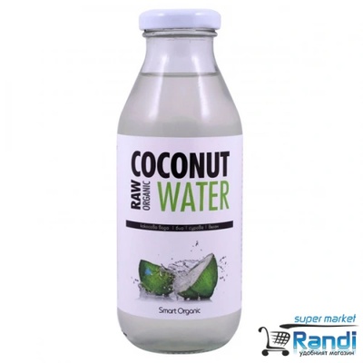 Smart Organic Био кокосова вода Smart Organic 350 мл