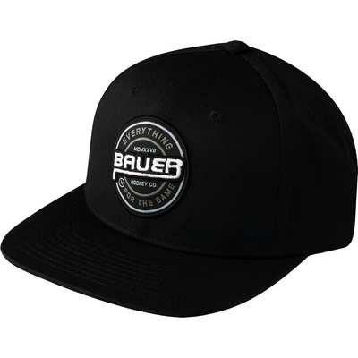 Bauer Twill Snapback Black
