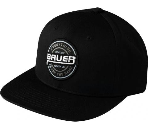 Bauer Twill Snapback Black