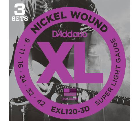 DAddario EXL120-3D