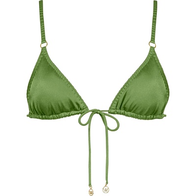 Watercult Дамско бикини горнище Watercult Women's Crafted Essentials Bikini Top No. 7231 Bikini top - Sea Kelp - размер 42 (EU) (150-6672-0214)