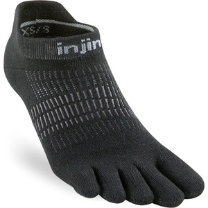 Injinji Дамски чорапи за бягане Injinji Women's Run Lightweight No-Show Running socks - Black - размер 35-40 (EU) (201-7566-0511)