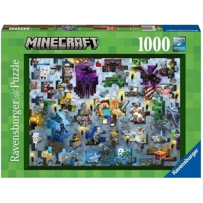 Ravensburger Minecraft 1000 dílků – Zboží Mobilmania