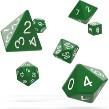 Oakie Doakie Dice RPG Set SolidGreen Kocka Set 7