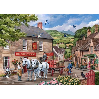 House of Puzzles - Puzzle Pulling Their Weight - 500 piese