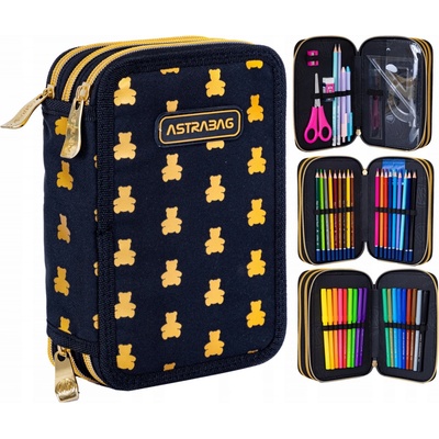 Astra třípatrový s náplní Bag Golden Teddy