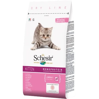 Schesir Kitten with Chicken - за котки от 1 до 12 месеца 1, 5kg