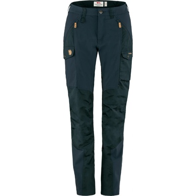 Fjällräven Дамски туристически панталон Fjällräven Women's Nikka Trousers Curved Walking trousers - Dark Navy - размер 34 (110-0140-0711)