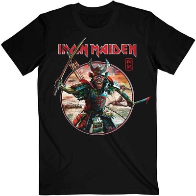 Iron Maiden Senjutsu Eddie Warrior Circle Black XL Риза (IMTEE137MB04)
