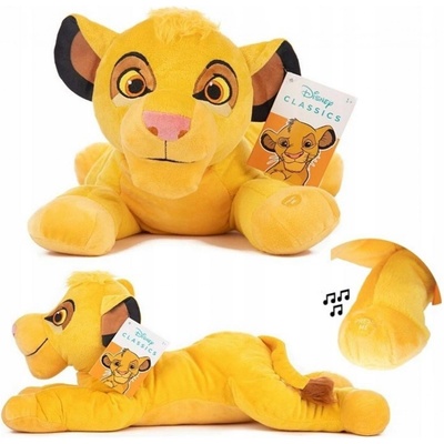 Alltoys Plyš Disney zvířátka ležící se zvukem 50 cm