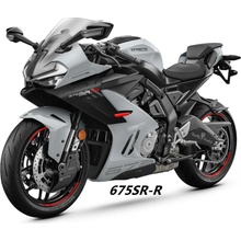 CFMoto 675SR-R od Throttle Punks šedá