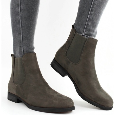 Time look Chelsea Boots NC721 olive