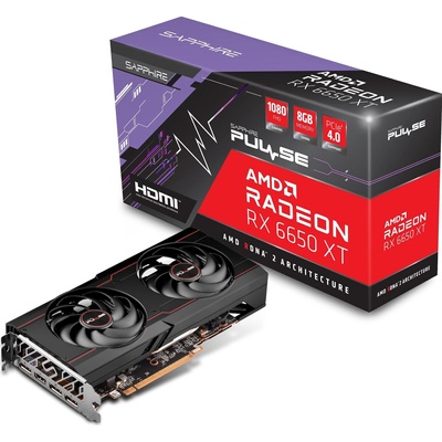 SAPPHIRE Radeon RX 6650 XT PULSE 8GB GDDR6 128bit (11319-07-20G)