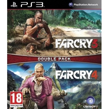 Ubisoft Double Pack: Far Cry 3 + Far Cry 4 (PS3)
