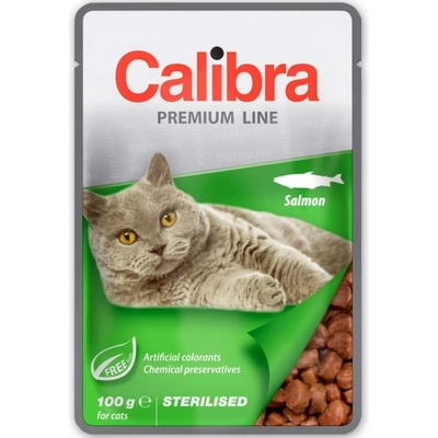 Calibra Premium Line Sterilised Adult Salmon 100 g
