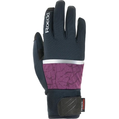 Roeckl Sports Ръкавици Roeckl sports Vorbach Gloves - Black / Amaranth - размер 7 (EU) (202-7798-0113)