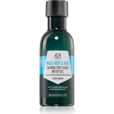 The Body Shop Maca Root & Aloe Calming Post-Shave Water Gel гел за след бръснене с успокояващ ефект 160ml