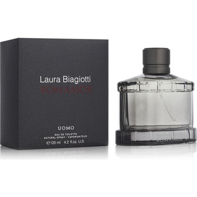 Laura Biagiotti Romamor Uomo toaletná voda pánska 125 ml